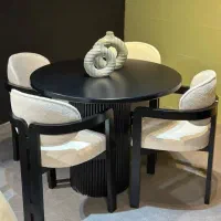 میز ناهارخوری مدل دسته دار اچ راش دو نفره