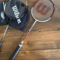 راکت بدمینتون ویلسون حرفه ای اصل در حد نو