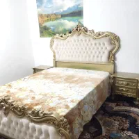تخت سرویس خواب سلطنتی دونفره بسیار شیک