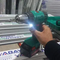 دریل شارژی دی سی ای ۱۸ ولت ۴ آمپر چکشی|ابزارآلات|خرمآباد, |دیوار