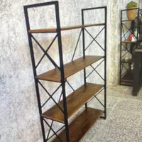 شلف کتابخانه فلزی استند رگال طبقه قفسه