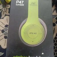 هدفون گردنی p47 بلوتوثی درحدنوفقط 450تومن|پخش‌کننده همراه|قم, آزادگان|دیوار