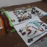 گردنبد از هر رقم مهره سنگی خیلی قدیمیتما