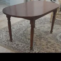 میز غذاخوری شش نفره