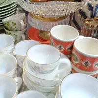 حراج ظروف قدیمی کریستال انتیک|حراج|تهران, عباسآباد|دیوار