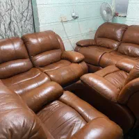 مبل ریلکسی چرم واقعا طبیعی (مالزی)