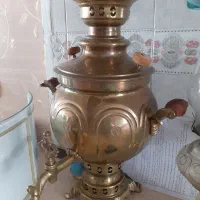 سماور زغالی برنز ۶لیتری|سماور، چایساز، قهوهساز|ری, شهرک نظامی|دیوار