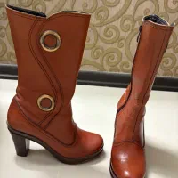 بوت چرم قهوه ای|کیف، کفش، کمربند|سبزوار, نواب صفوی|دیوار