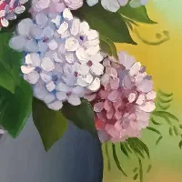 تابلو نقاشی کار شده با رنگ روغن|تابلو، نقاشی، عکس|خمین, |دیوار
