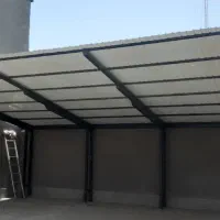 سقف شیروانی سوله خرپا سایه بان