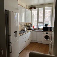 کابینت MDF یخچال و لباسشویی