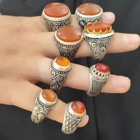 انگشتر عقیق یمنی قلم زنی گرمی 175هزار|جواهرات|مشهد, تلگرد|دیوار
