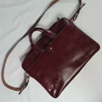 کیف اداری چرم برند LC