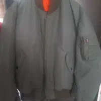 کاپشن خلبانی آلفا  نو سایز ایکس لارج