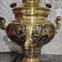 سماور ذغالی ۶لیتر|سماور، چای‌ساز، قهوه‌ساز|اصفهان, سرچشمه|دیوار