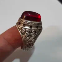 انگشتر نقره/مردانه/یاقوت/رکاب/نگین|جواهرات|باقرشهر, |دیوار