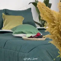 روتختی برند دلمونت همراه روتشکی  روبالشی مخمل لایت