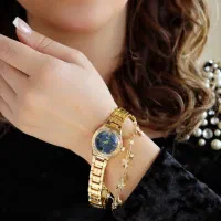 ساعت NK ظریف طلایی زنانه کادویی|ساعت|اصفهان, قلعه طبره|دیوار