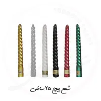 شمع 30و20 سانت مشکی صاف و پیچ محرمی شام غریبان|صنایع دستی و سایر لوازم تزئینی|تهران, بازار|دیوار