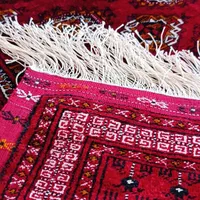 قالیچه دورو تمام ابریشم طبیعی|فرش|بجنورد, |دیوار