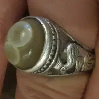 انگشتر بابا قوری نقره