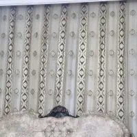 پرده پذیرایی|پرده، رانر، رومیزی|کاشان, مفتح|دیوار