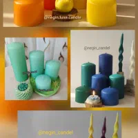 شمع یلدایی خاص (استوانه بدون اشک و قلمی)|صنایع دستی و سایر لوازم تزئینی|مشهد, هنرور|دیوار