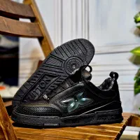 کتونی لوئی ویتون مشکی کلاسیک استایل حرفه ای