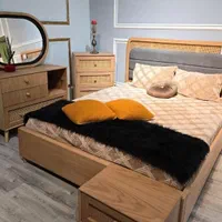 فیدارچوب/تخت خواب دونفره/سرویس خواب حصیری کد1299