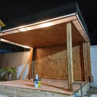 نجاری حلب کوبی جوشکاری آلاچیق لمبه پیویسی آلاچیق|عمدهفروشی|آمل, |دیوار