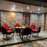 مبلمان باغی با میز وسط