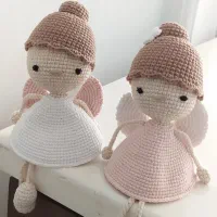 عروسک فرشته بافتنی حراجی