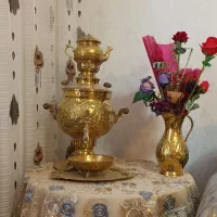 سرویس کامل سماور ذغالی|کلکسیون اشیاء عتیقه|اردبیل, |دیوار