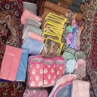 حوله و دستمال عمده و تک