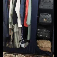 کاور لباس دو قلو برزنتی رگال فلزی شقایق|جاکفشی، کمد، دراور|مشهد, سپاد|دیوار