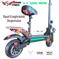 اسکوتر برقی روهان وینگز S2|دوچرخه، اسکیت، اسکوتر|پرند, فاز ۲|دیوار