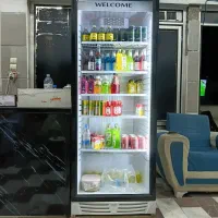 یخچال درب شیشه ای