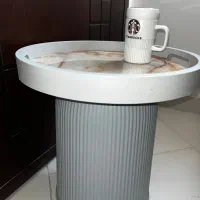 میز عسلی در سه رنگ سفید/طوسی روشن/ مشکی|مبلمان خانگی و میز عسلی|گرگان, |دیوار