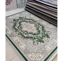 فرش ماشینی مشهد اردهال کلکسیون آمور،سالاری سبز 274