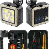 چراغ اضطراری خورشیدی، جعبه ابزار ،پاوربانک