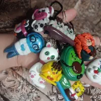 تعدادی جاکلیدی و اویز ماشین