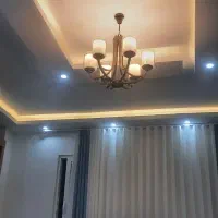 لوستر زیبا طرح چوب