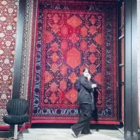 فرش فردوس کاشان لاکی۱۲۰۰|فرش|شیراز, ریشمک|دیوار