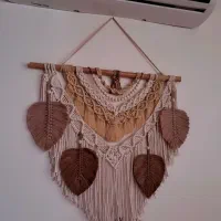 دیوار کوب مکرومه|صنایع دستی و سایر لوازم تزئینی|ری, علایین|دیوار