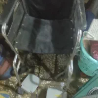 ویلچر کاملا سالم و کم استفاده شده