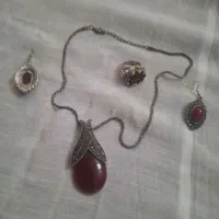 نیم ست سیاه قلم