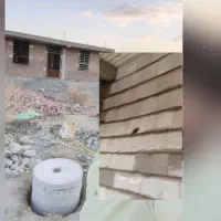 چاه زن بناه سفت کار