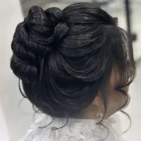 خدمات تخصصی شنیون فقط 300|خدمات آرایشگری و زیبایی|الوند, |دیوار