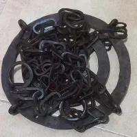 قپان فولادی قدیمی|کلکسیون اشیاء عتیقه|گلپایگان, |دیوار