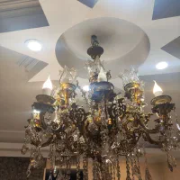 لوستر 16شاخه برنج اصل